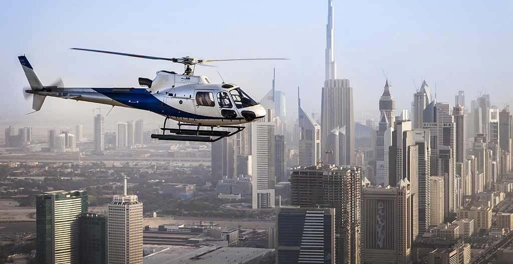 helicopter ride dubai