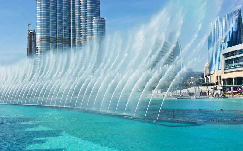 Dubai Fountain and its features