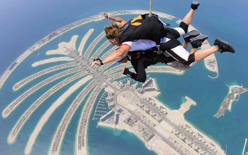 Skydiving Dubai