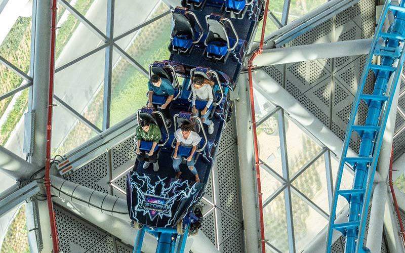 The Storm Coaster Dubai hills mall 