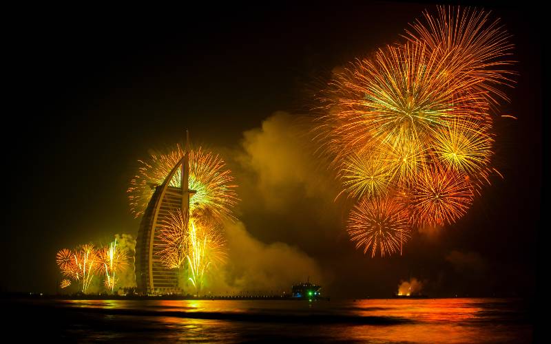 Burj Al Arab Firework