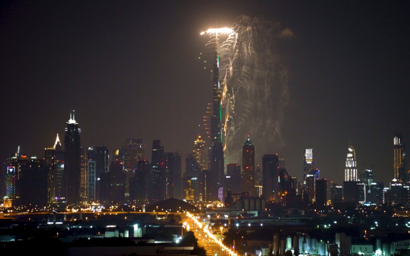 Burj Khalifa Fireworks