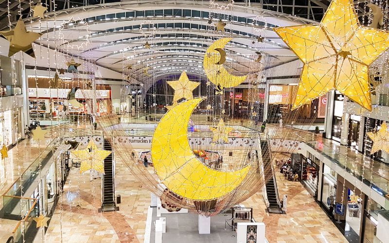 dubai mall decoration