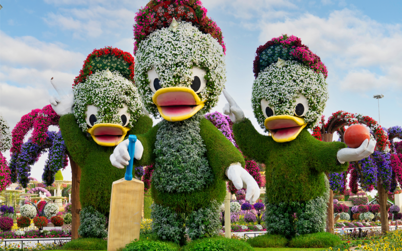 Dubai Magic Garden, landscape and garden decor