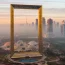An Early morning shoot for the Dubai Frame during fog time