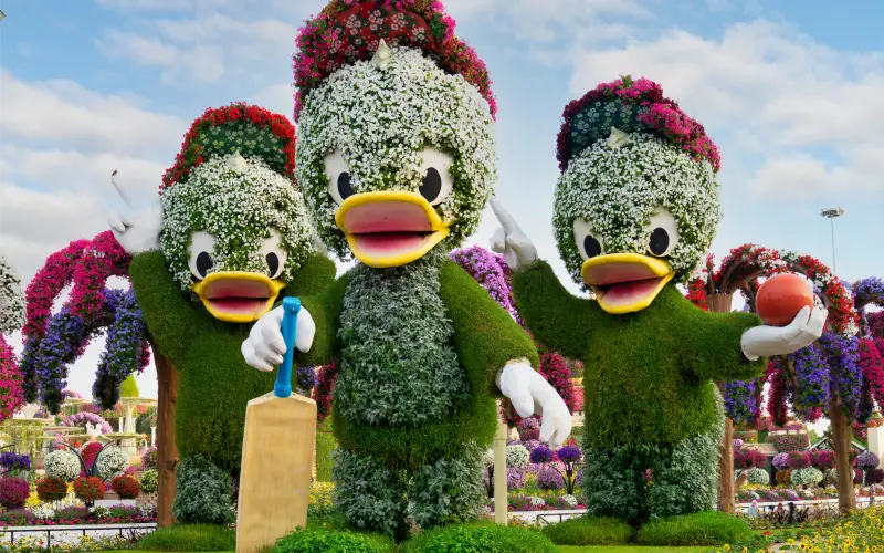 Dubai Magic Garden, landscape and garden decor